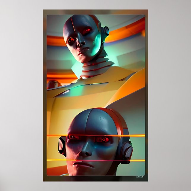 Geständnisse eines elektrischen Monks Poster (Vorne)