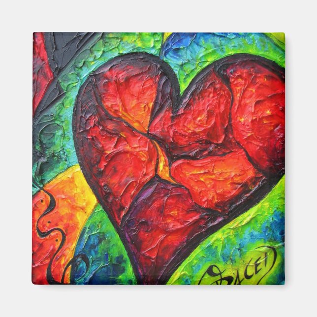 Geständnisse eines gebrochenen Herzens Magnet (Vorne)