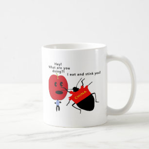 Gestank-Wanzen-Apple-Kaffee-Tasse Kaffeetasse