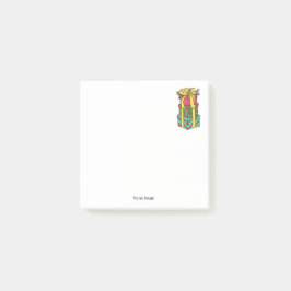 Gestapelte Weihnachtsgeschenke Weihnachten Weihnac Post-it Klebezettel