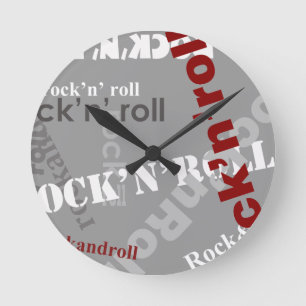 Gesteinsgestaltung Runde Wanduhr