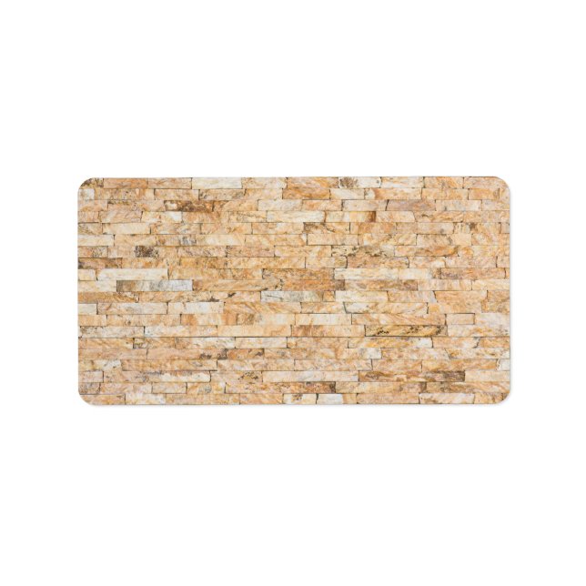 Gesteinsmuster Adressaufkleber (Vorne)