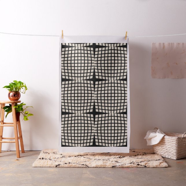 Gestell für kariertes Linen Stoff (Beispiel)
