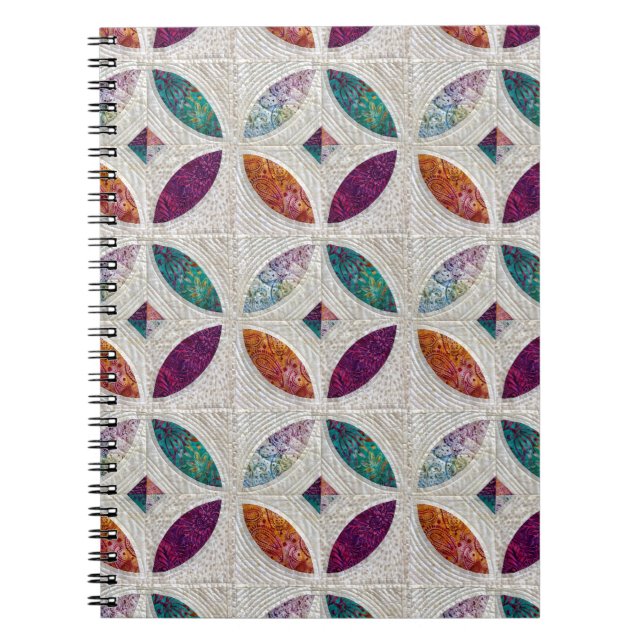 Gesteppte Zeitschrift Notizblock (Vorderseite)