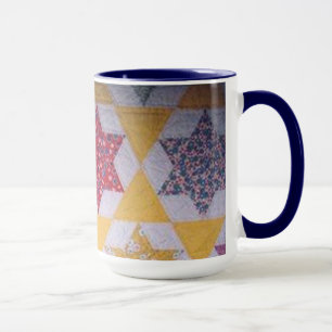 Gesteppter Kaffee Tasse