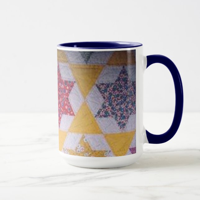 Gesteppter Kaffee Tasse (Rechts)