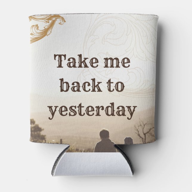 Gestern Coozie Dosenkühler (Vorderseite)