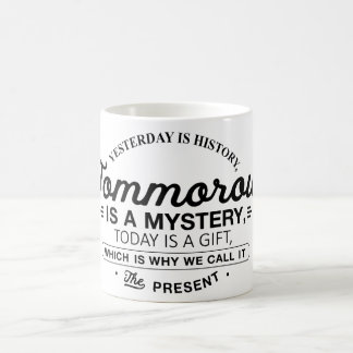 Gestern ist GeschichtsTasse Kaffeetasse