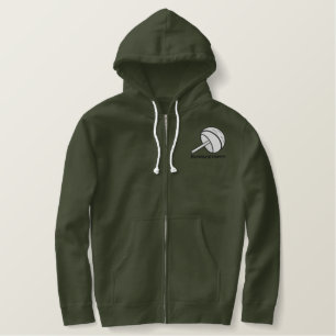 Gestickte OberflächenHippie-Jacken Bestickter Hoodie