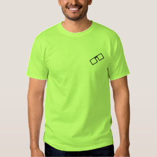 Gestickter Geek-T - Shirt