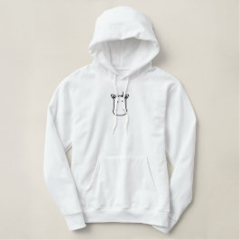 Gestickter KuhHoodie Bestickter Hoodie