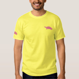 Gestickter Schildkröte-T - Shirt