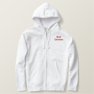 Gestickter ZipHoodie - Schwergewicht Bestickter Hoodie