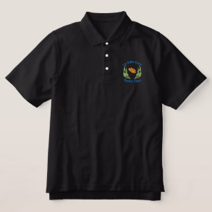 Gesticktes Polo-Shirt mit klassischem LJCSC Logo
