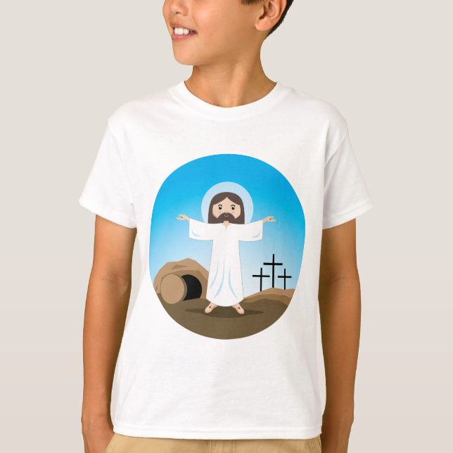 Gestiegener Christus T-Shirt (Vorderseite)