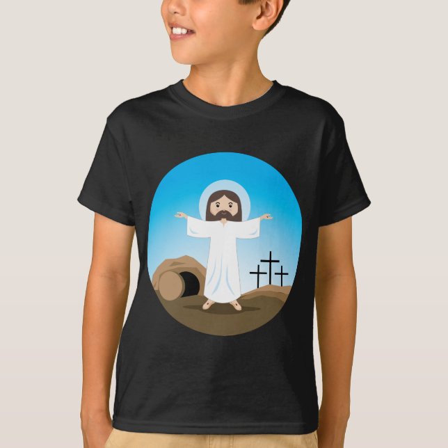 Gestiegener Christus T-Shirt (Vorderseite)