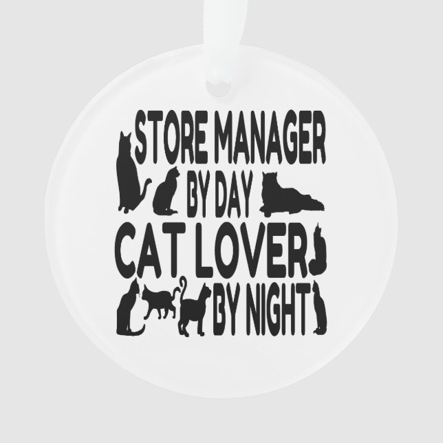 Gestionnaire de magasin Amoureux des chats (devant)