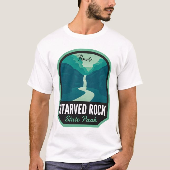 Gestorbter Staat Park Illinois T-Shirt (Vorderseite)