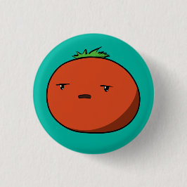 Gestörte Tomate Button