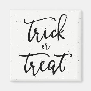 gestörter Trick oder TreatHalloween Magnet
