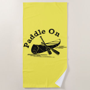 gestörtes Paddel - Badetuch