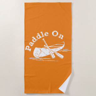gestörtes Paddel - Badetuch