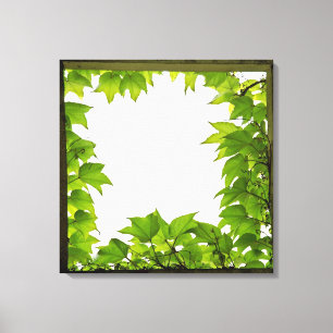 Gestreckter Leinwanddruck mit Fenstermotiv