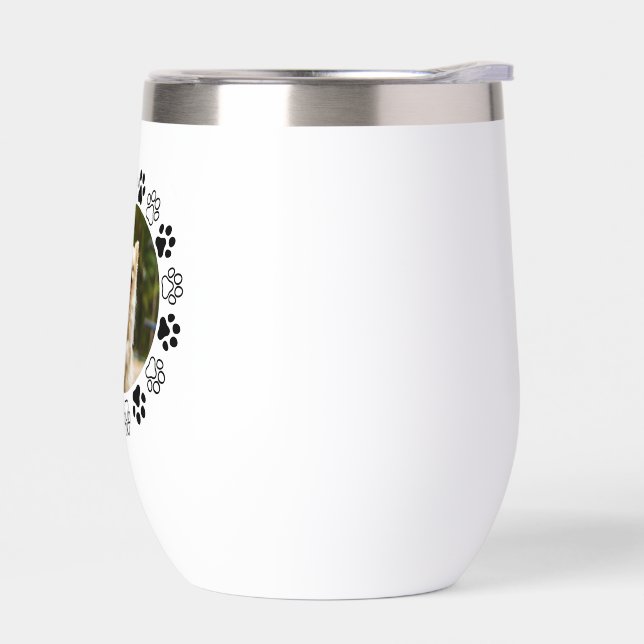 Gestreifbarer Hundeportrait (Links)