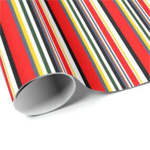 gestreift geschenkpapier