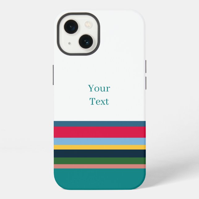Gestreift  iPhone hülle (Rückseite)