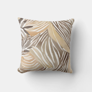 Gestreift Modern Neutral Beige Einfach Kissen