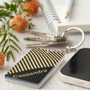 gestreift schlüsselanhänger