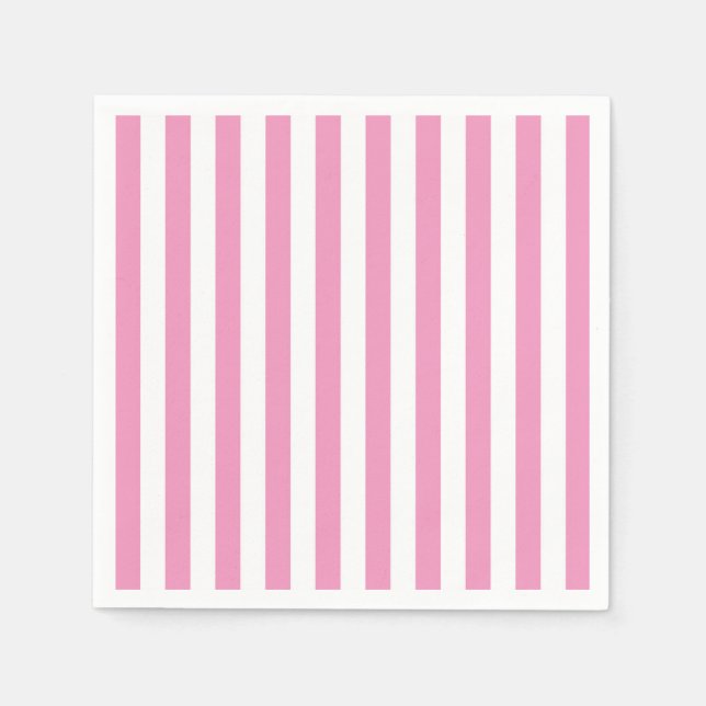 Gestreift Serviette (Vorderseite)