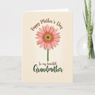 Gestreifte Bloom Family Love Karte