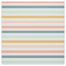 Gestreifte Boho-Rainbow-Pastelle Stoff
