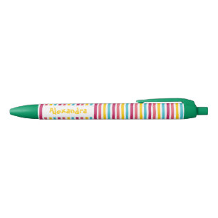 Gestreifte Candy! Lustiger Bunter Süßer Stift