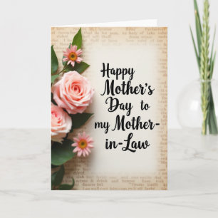 Gestreifte Grußkarte Karte