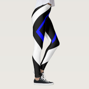 Gestreifte Leggings