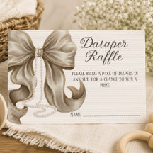 Gestreifte Mädchen-Baby-Shower-Windel-Raffel