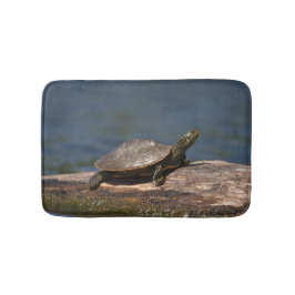 Gestreifte Schildkröte Badematte