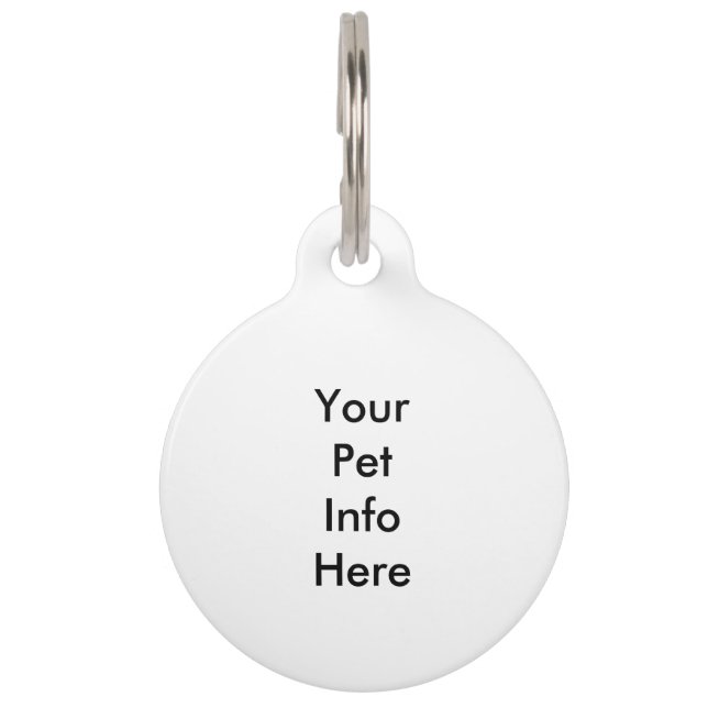 Gestreifte Schildkröte Tiernamensmarke (Rückseite)