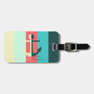 Gestreifte Seeleute Gepäckanhänger