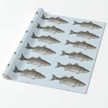 Gestreifter Bass-Fisch-Muster