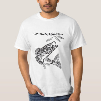 Gestreifter Baß T-Shirt