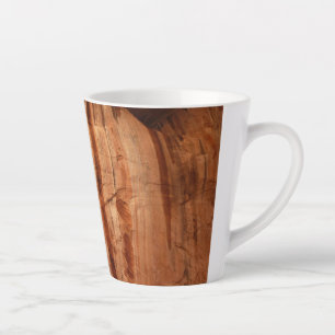 Gestreifter Felsen der Double Arch Alcove II im Zi Milchtasse