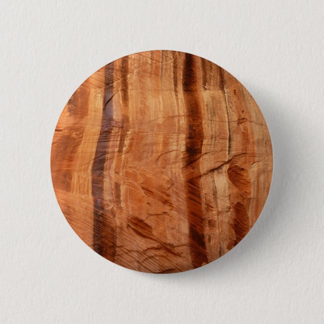 Gestreifter Felsen mit Doppelbogen Alcove II in Zi Button (Vorderseite)