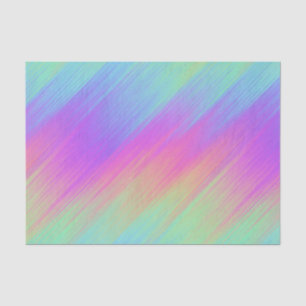 gestreifter Regenbogen-Mix : Seidenpapier