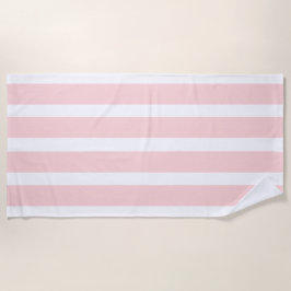 Gestreifter rosa Strandtuch