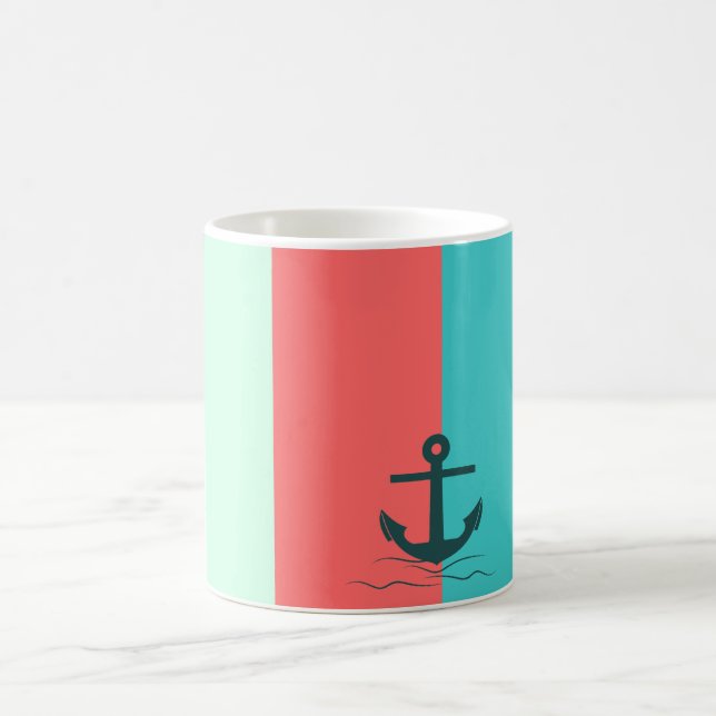 Gestreifter Seefahrer Kaffeetasse (Mittel)
