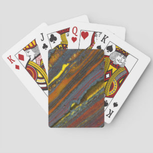 Gestreiftes Australisches Tigerauge Spielkarten